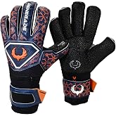 Renegade GK Triton Goalie Gloves - Adult, Youth, Kids (Sizes 5-11, 3 Styles, Level 2) Pro-Tek Fingersaves &amp; Durable 3.5+3MM Super Grip | Goalkeeper Glove for All-Around Play | Based in The USA