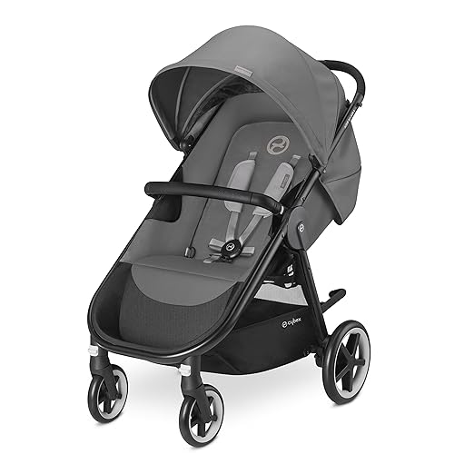 title=Cybex Gold 517000493 Agis M-Air 4 Passeggino, Grigio