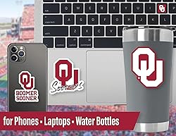 Oklahoma Sooner Stickers for Gift, Car, Water
