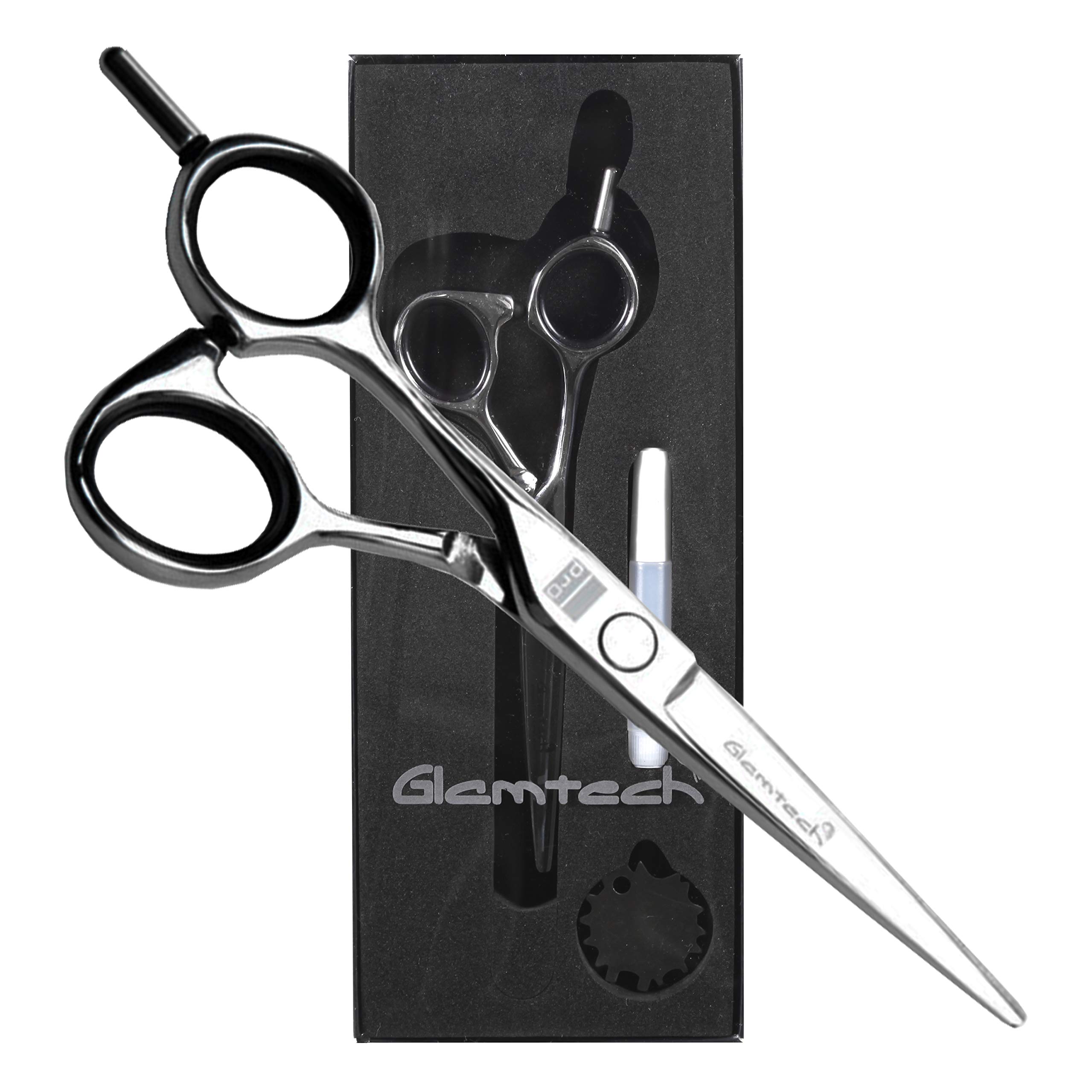 Glamtech Pro Lefty 5.5" Scissor - Professional Left Handed Hair Styling/Hair Cutting Scissor