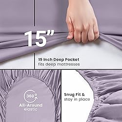 Utopia Bedding King Fitted Sheet - Bottom Sheet