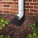 GIONAR Catch Basin Drain Kit Downspout Extension Flexible Hose for Lawn Cement view 6