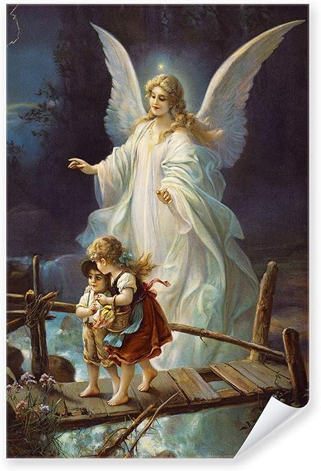 Postereck 0154 Schutzengel Kinder Altes Gemalde Engel Religion Kunst Wandposter Fotoposter Bilder Wandbild Wandbilder Poster 3 2 61 0 Cm X 40 5 Cm Amazon De Kuche Haushalt