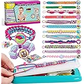 GILI Friendship Bracelet Making Kit for Girls Age 8-12 – DIY Arts and Crafts Toys – Best Christmas Birthday Gifts Ideas for Girls 7 8 9 10 11 Years Old