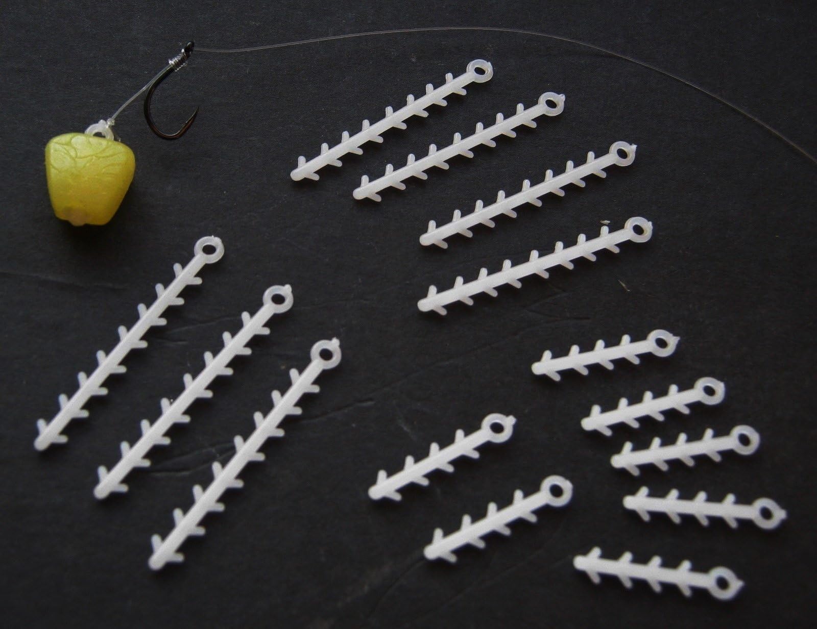 16 x Plastic Bait Spikes, For Meat, Pellets, Bollies