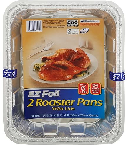 Amazon.com: 01918 Hefty EZ Foil Crown Oval Rack 'N' Roaster 12
