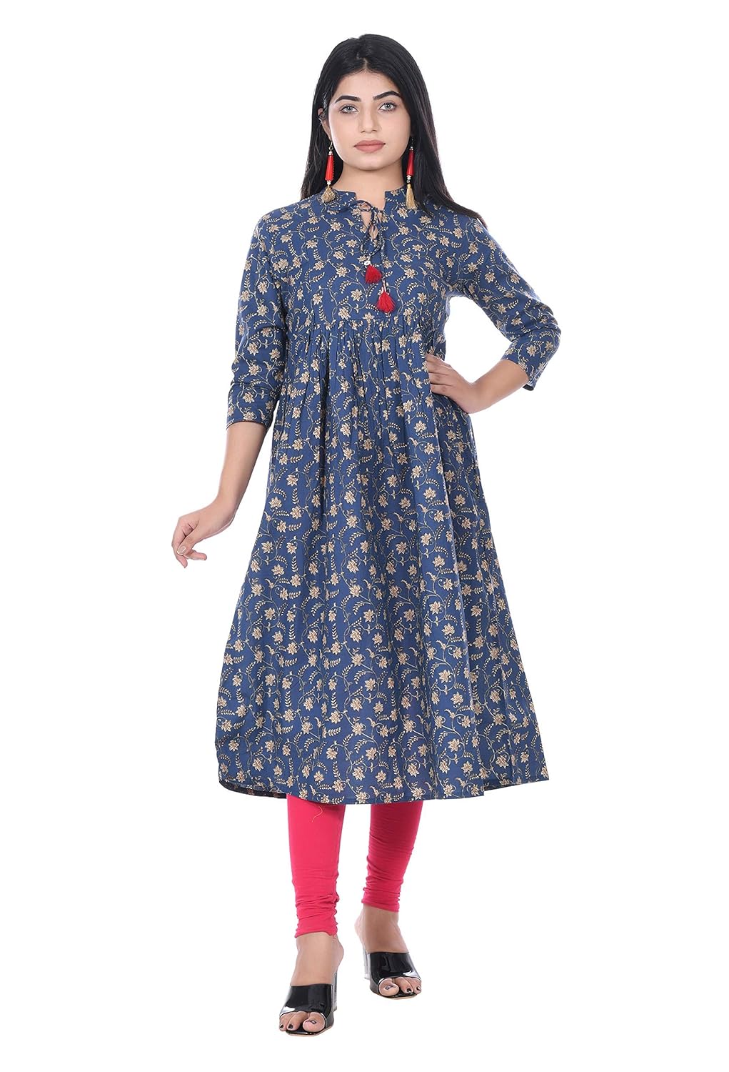 Buy bubblimaa Women's Cotton Feeding Kurtis/Maternity Kurtas/Easy
