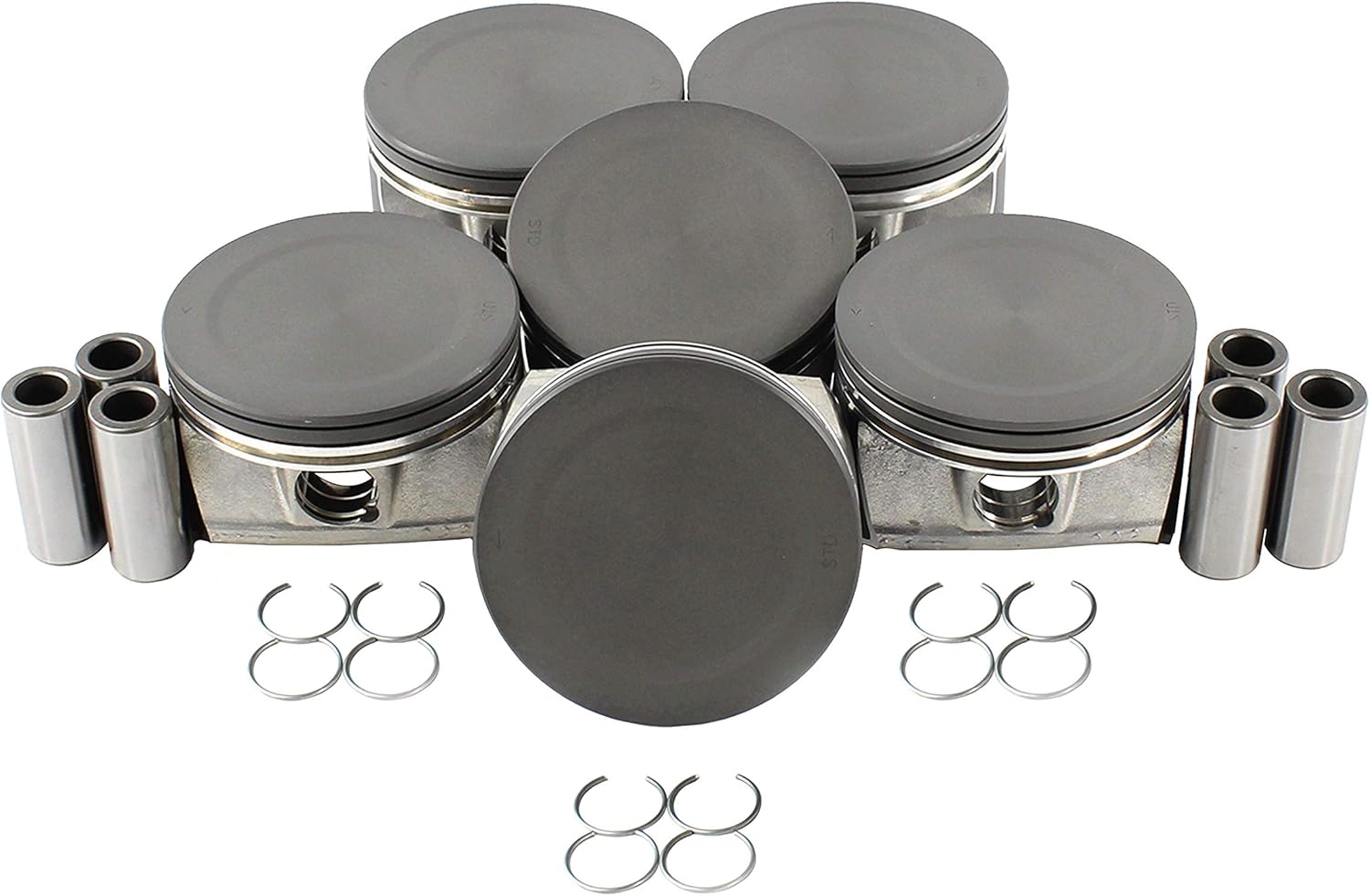 DNJ P1156.30 Oversize Piston Set for 20072010 / Chrysler