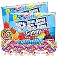 Needzo Candy Refill Rolls for Dispenser, Bulk Individually Wrapped Treats, Assorted Fruit Flavored Classic Candies (Pack of 2) 11 Ounces