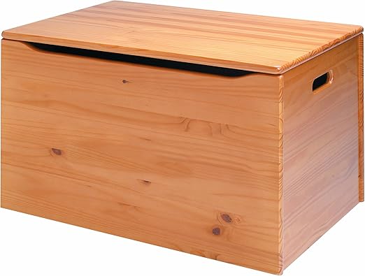 solid oak toy chest