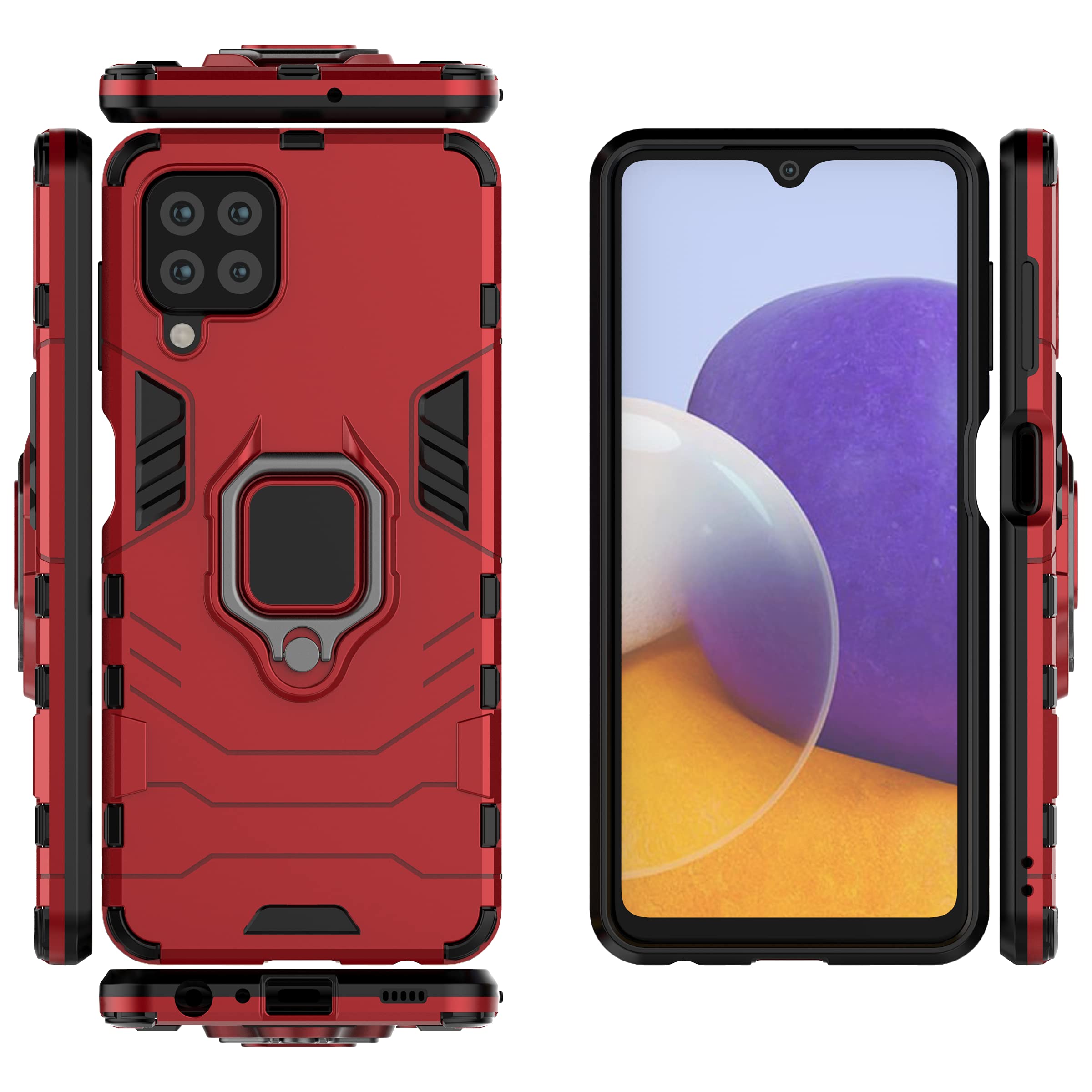Compatible with Samsung Galaxy M32 4G (Not 5G) Case