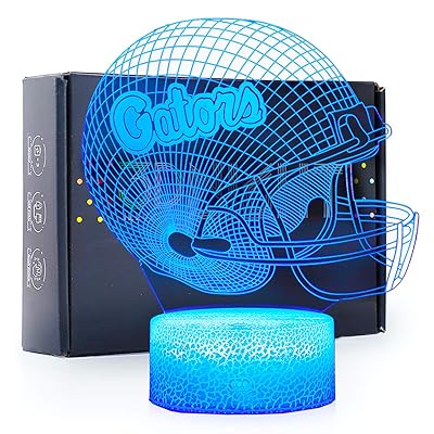 Ikavis 3D LED Night Light Football Helmet Gators France | Ubuy