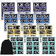Lenwen Set of 96 Metal Puzzles for Adults with Pouch Puzzles for Adults IQ Test Disentanglement Puzzle Brain Game Unlock Interlock Game Magic Trick Toy Party Favor Challenge