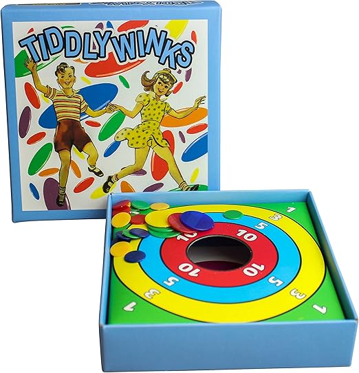 Retro Tiddlywinks Retro Board Game Amazon.co.uk Toys & Games