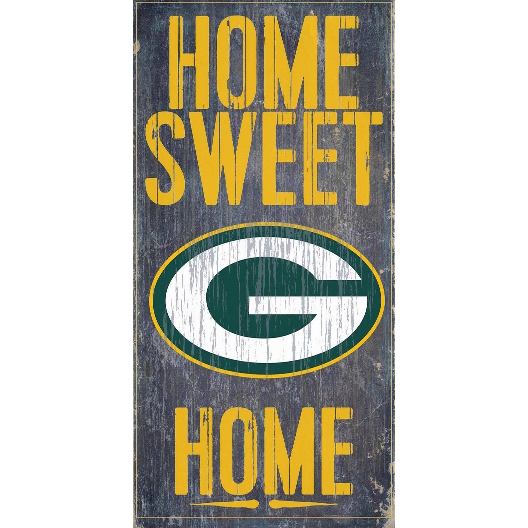 Fan Creations Green Bay Packers 6'' x 12'' Home Sweet Home Sign