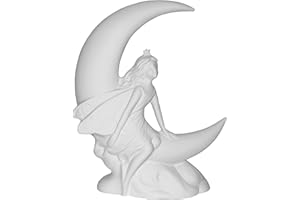 New Hampshire Craftworks Donella The Fairy and The Moon - Paint Your Own Mystical Ceramic Keepsake