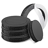 NuIth 6.5 inch Speaker Foam Rings, 6.5”Foam Speaker Enhancer, High Rebound Sponge Bass Blocker Kit, Self Adhesive Car Door Sp