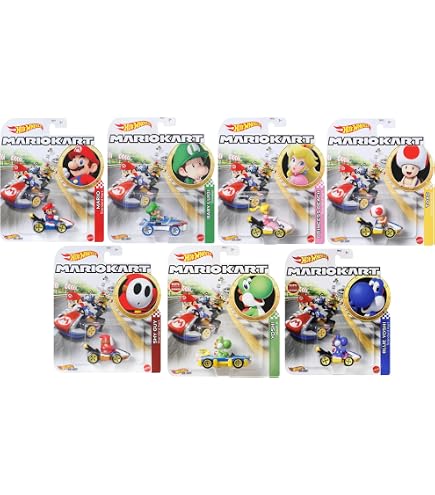 Hot Wheels Mario Kart Standard Kart - Melhora o Preço