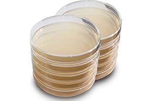 ES EVVIVA SCIENCES LB Agar Plates - Evviva Sciences - Prepoured Luria-Bertani Agar (LB) Petri Dishes - General Purpose Media - Top Science Kit for Science Fair Projects!