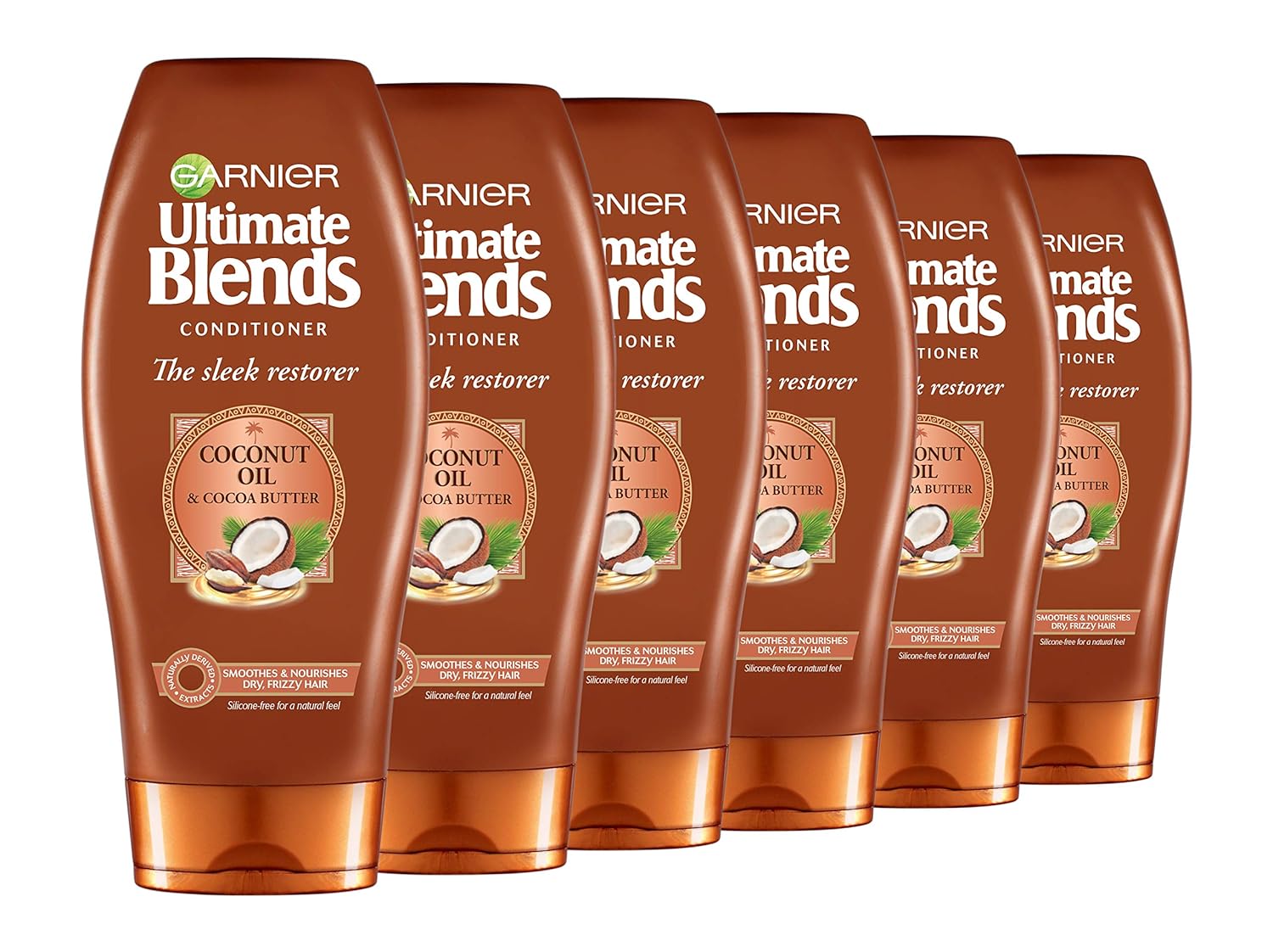 Garnier Ultimate Blends Coconut Oil Frizzy Hair Conditioner 360