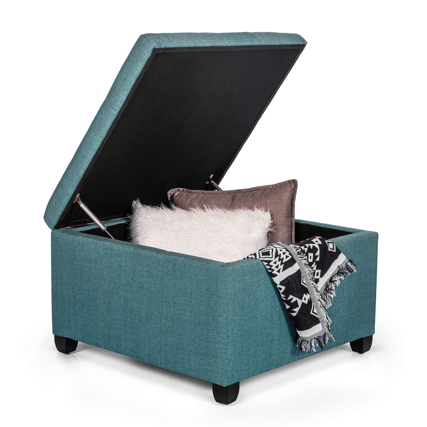 Best Giant Square Cloth Ottoman