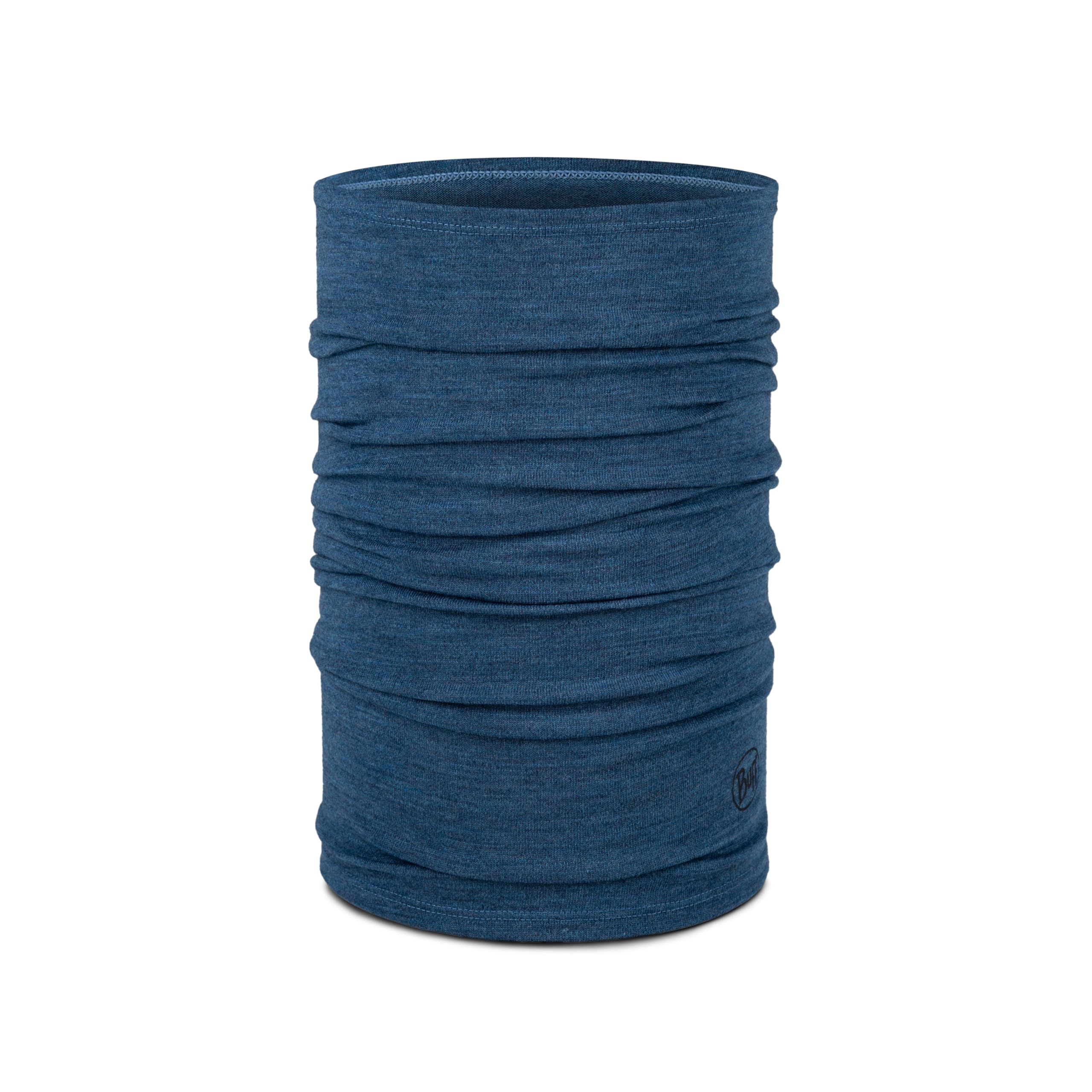 Photo 1 of Buff Midweight Merino Wool Neck Gaiter, 100% Ethically Sourced Wool, Versatile, Temperature Regulating Face Mask, Melange Tempest, Adult Size