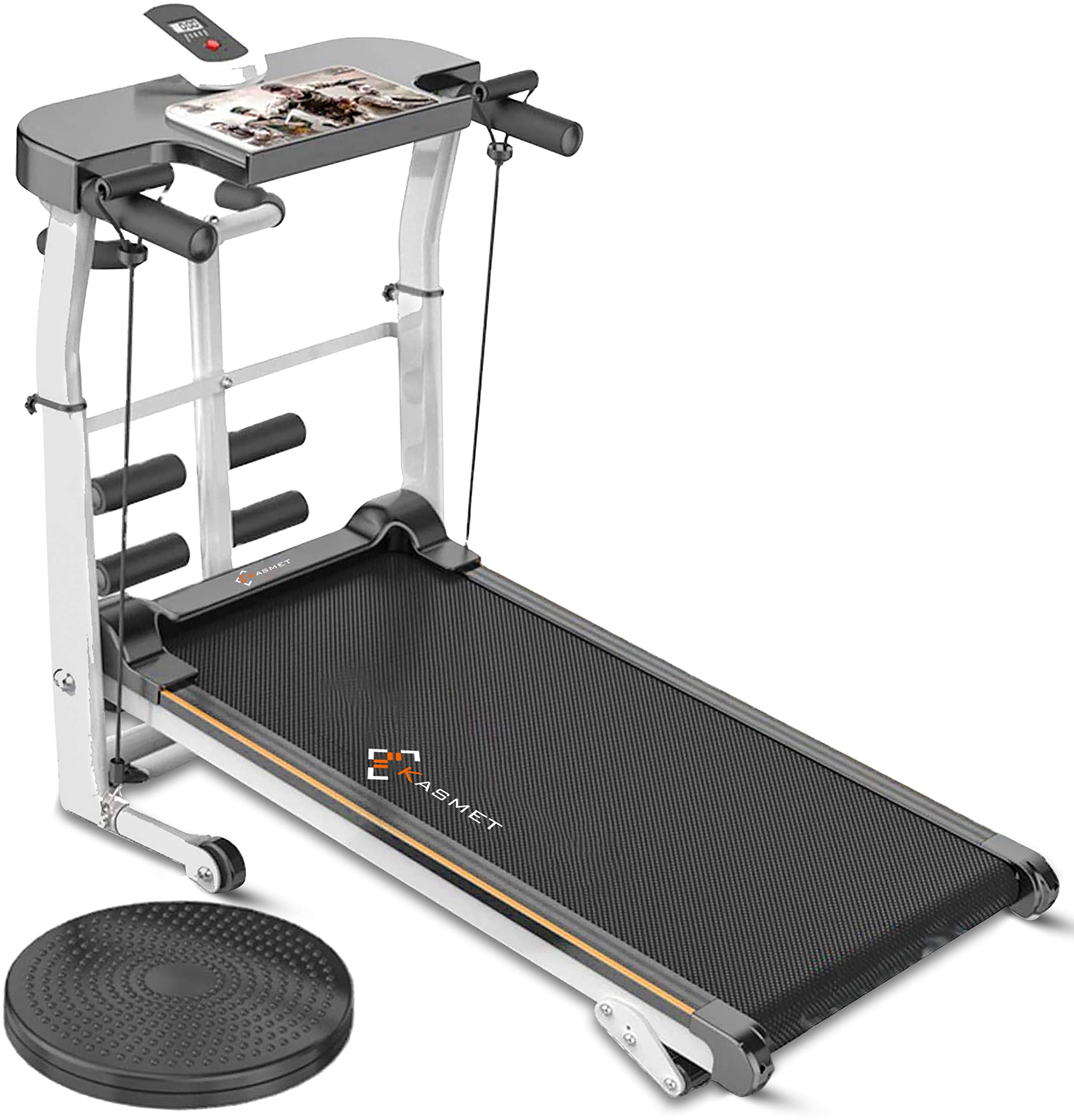 Buy Kasmet Folding manual treadmill Home gym running machines Exercise