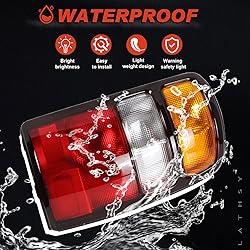Lathsy Tail Lights Compatible With 2000-2006 Chevy