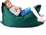MaxiBean Large Bean Bag Chair for Kids - Green Gaming Cushion view 5