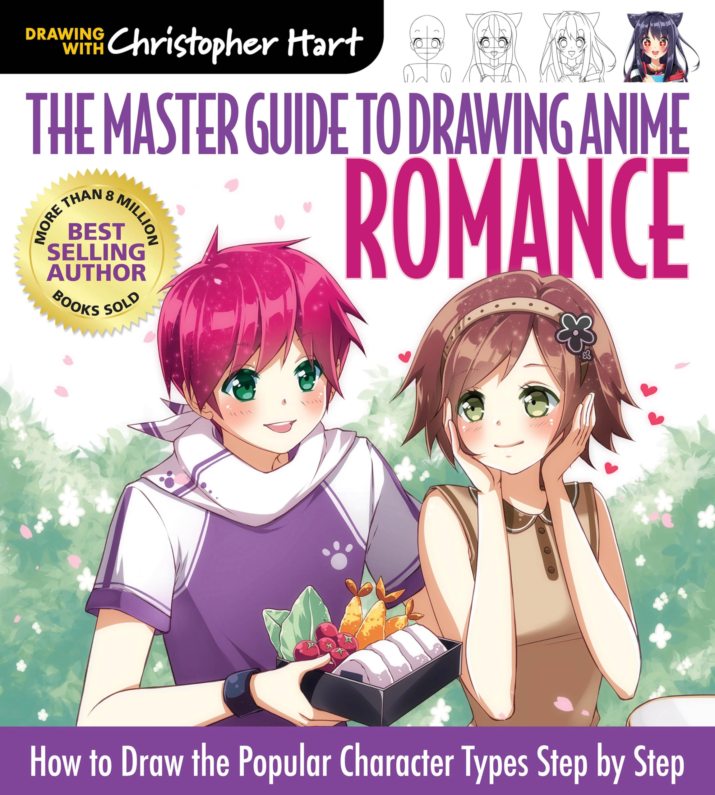 The Master Guide to Drawing Anime: Romance: How to Draw Popular Character Types Step by Step – A How to Draw Anime / Manga Books Series (Volume 4)