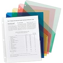 Amazon.com : Staples 391561 Poly 2-Pocket Slash Jackets