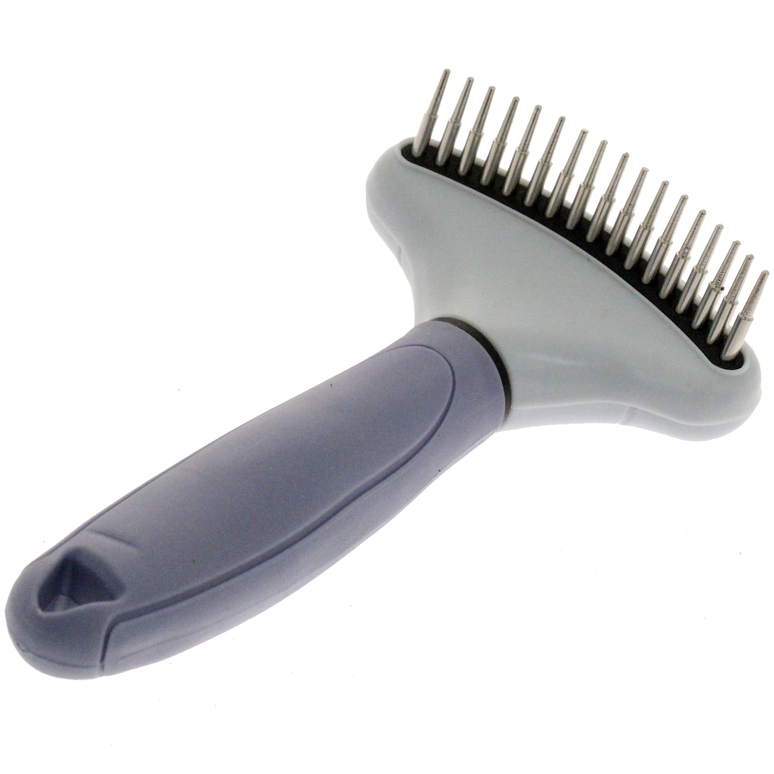 Mool Pet Fur Grooming Brush Comb Rake for Dog and Cat for Long and Short Hair, 9 x 16 cm