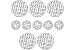 10 PCS Car Exhaust Heat Shield Clamping Protection Plate Heat Shield Attachment Repair Kit for Volkswagen Car Gasket,Clamping