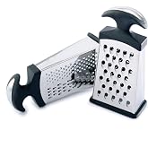 Norpro Mini Grip-EZ Slim Grater with 3 Surfaces, Silver