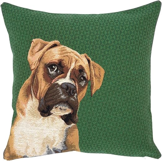 Amazon Com Yves Delorme Iosis Georges Dog Tapestry Pillow