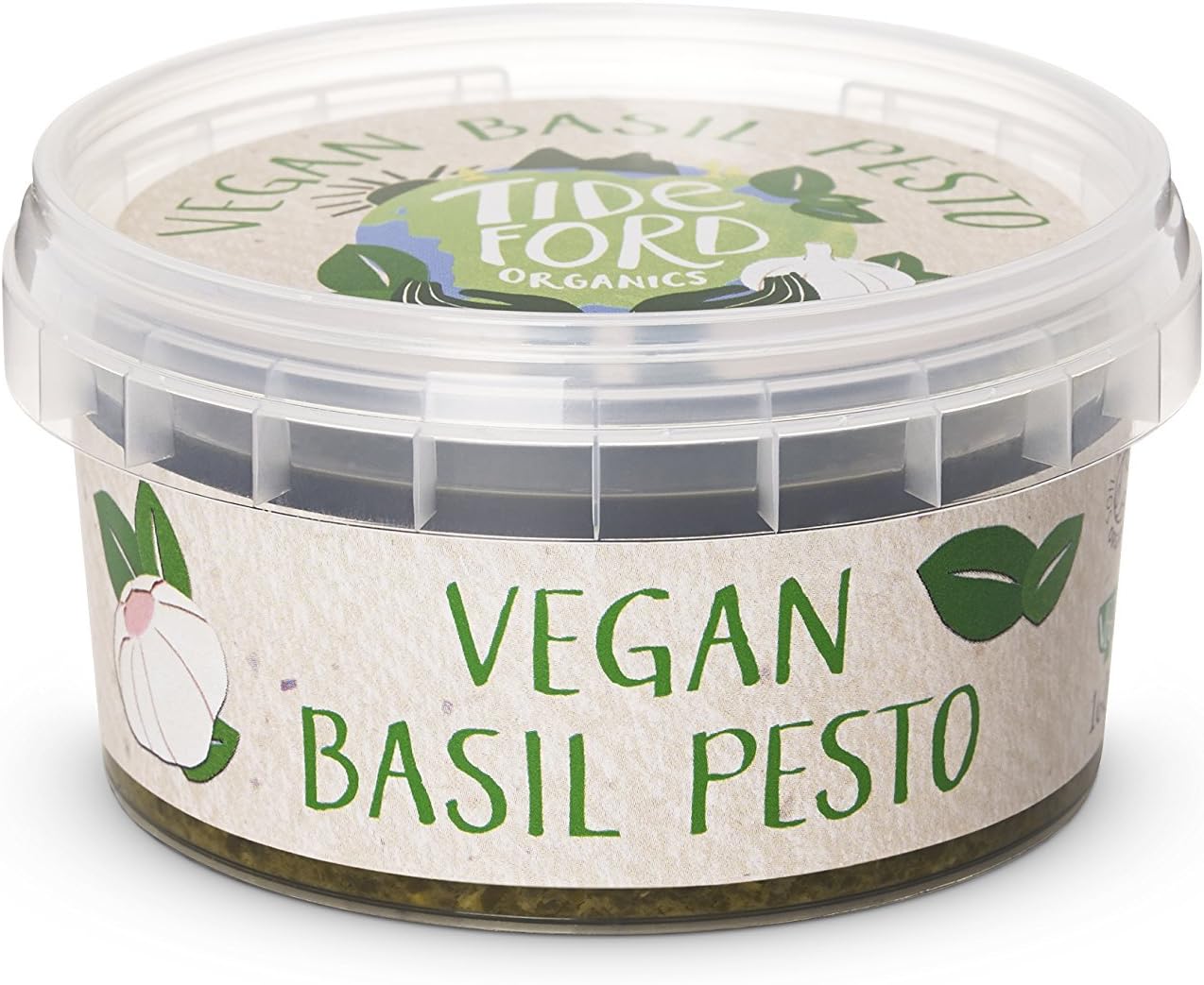 Tideford Organic Vegan Basil Pesto, 150g