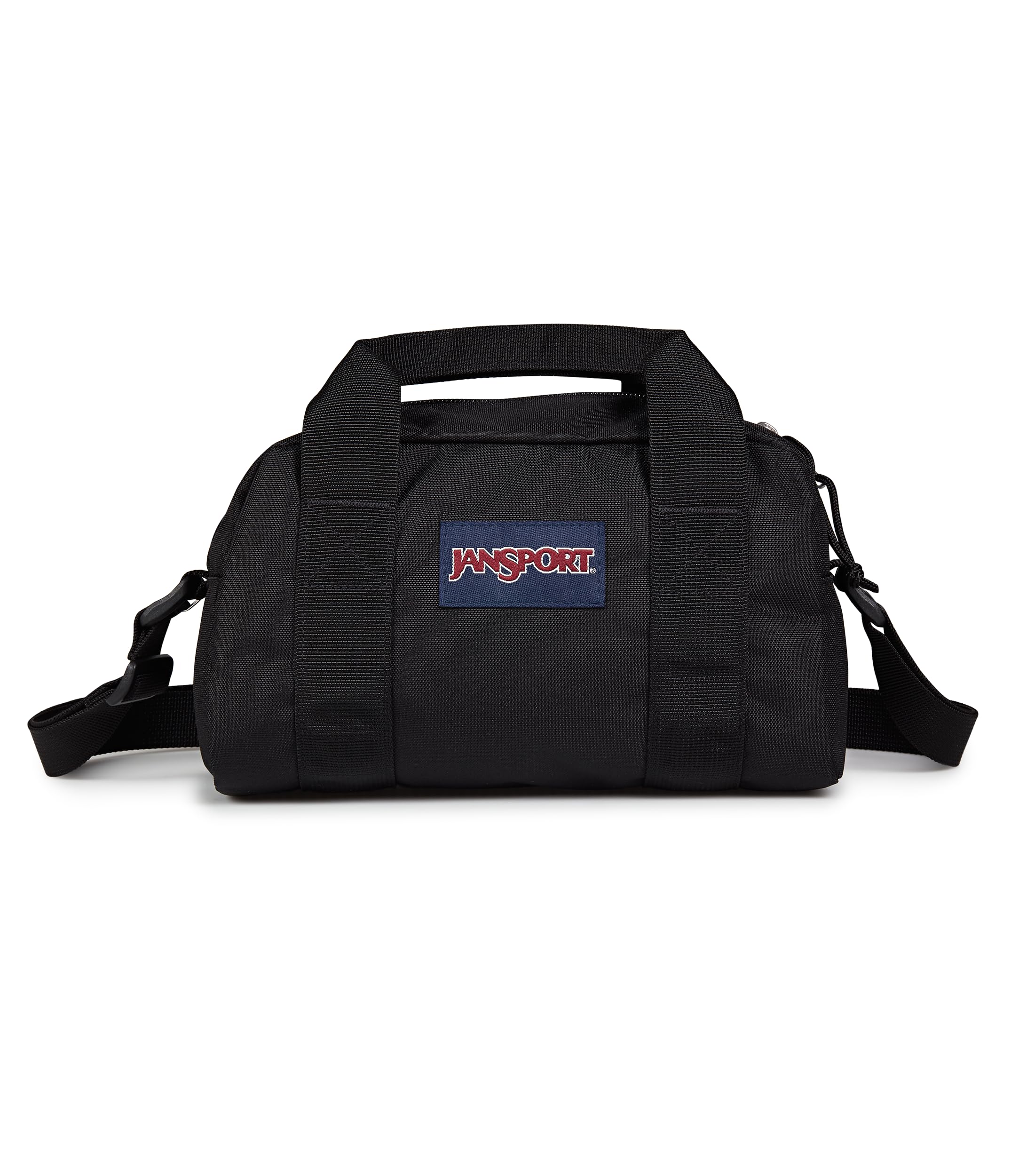 Photo 1 of JanSport Weekender Mini Duffel - Travel or Gym Bag, Durable Weekender with Side Grab Handles - Black