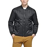 DOCKERS Men's Channel Quilted Open Bottom Bomber Jacket