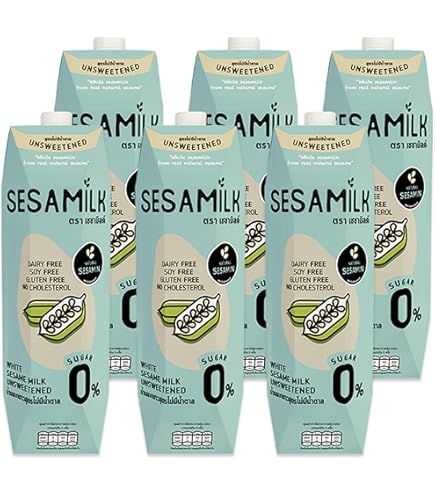 Amazon.com: Sesamilk: Sesame Milk (Unsweetened Black Sesame Milk
