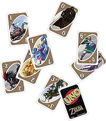 Mattel Games UNO The Legend of Zelda Card Game for