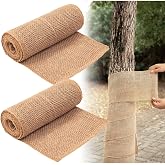 2Roll Burlap Tree Protector Wraps 7.8" &times; 9.8' Winter Garden Plants Wraps