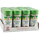 Lawry's Coarse Ground with Parsley Garlic Salt, 6 oz (Pack of 12)