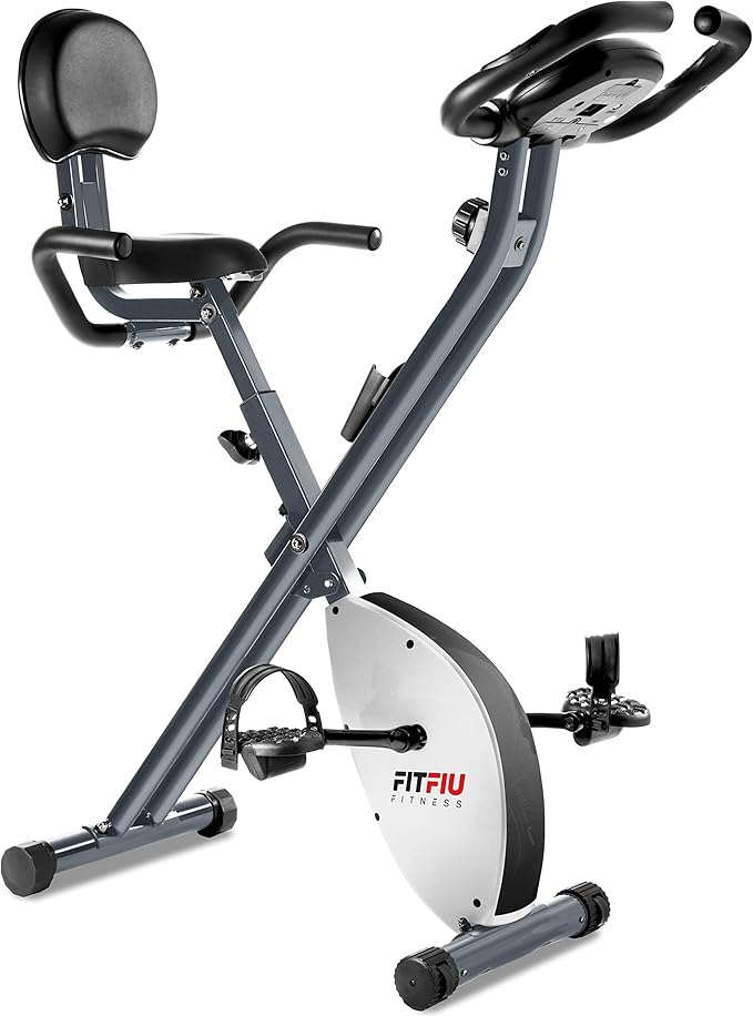 Fitfiu BestX2000 Folding Exercise Bike with Backrest