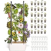 Gardyn Home 4 Vertical Hydroponics Growing System Kit - 30 Plants | AI-Powered Smart Garden with LED Grow Lights. Grow pesticide-free, non-GMO greens &amp; veggies at home&mdash;safe, recall-free