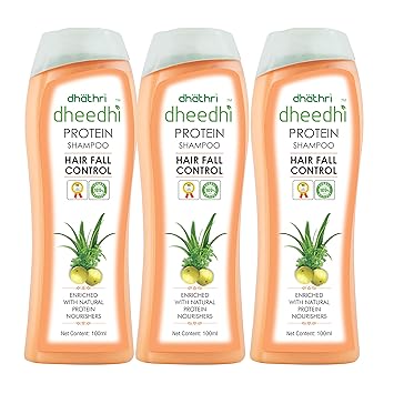 dhathri Dheedhi Protein Shampoo, 100 ml (Pack of 3)