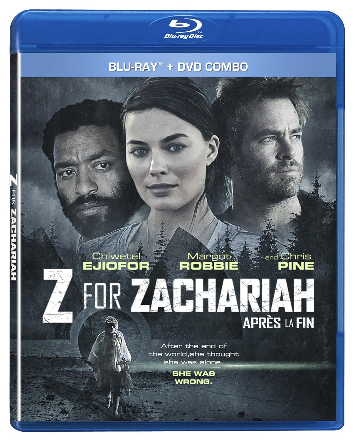 Amazon Com Z For Zachariah Blu Ray Dvd Margot Robbie Chris Pine Chiwetel Ejiofor Craig Zobel Movies Tv