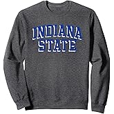 Indiana State Sycamores Retro Arch Logo Sweatshirt