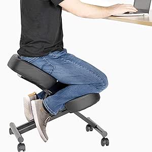 Amazon Com Dragonn Ergonomic Kneeling Chair Adjustable Stool For