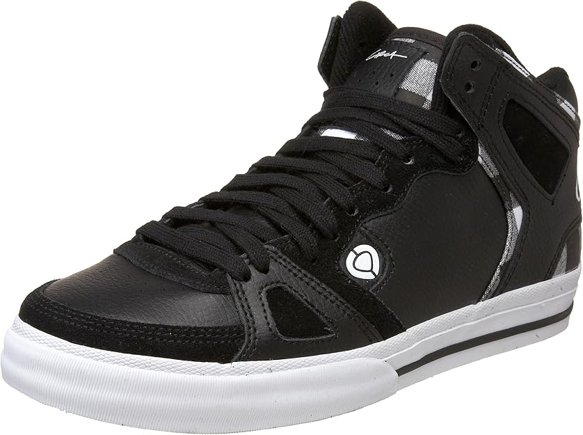 C1RCA Men�s 99 Vulc Skate Shoe,Black/Checkers