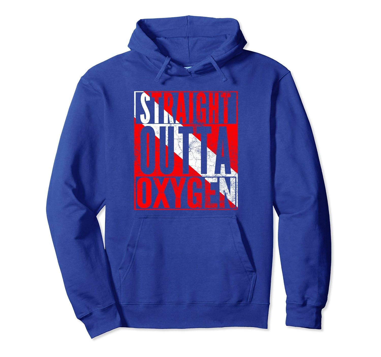 STRAIGHT OUTTA OXYGEN HOODIE FUNNY SCUBA DIVING DIVER DIVE- TPT